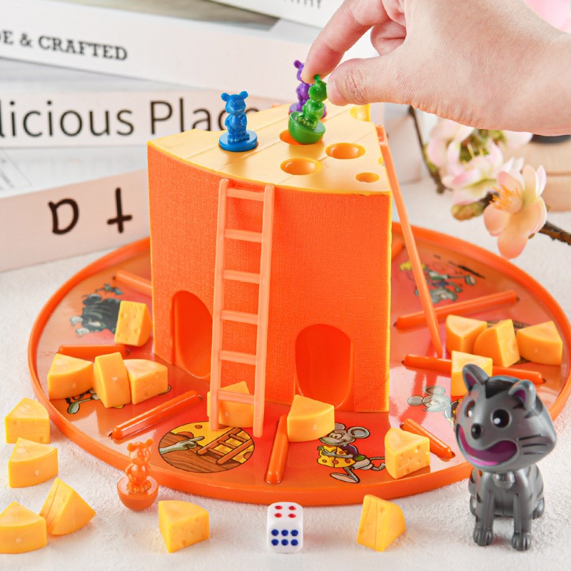 Party Games Quiz - Jogo de Tabuleiro Gato e Rato: