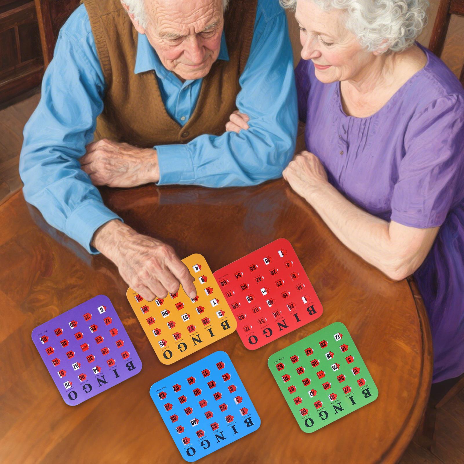 Party Games Large Groups - 5 Cartas de Bingo com Impressão