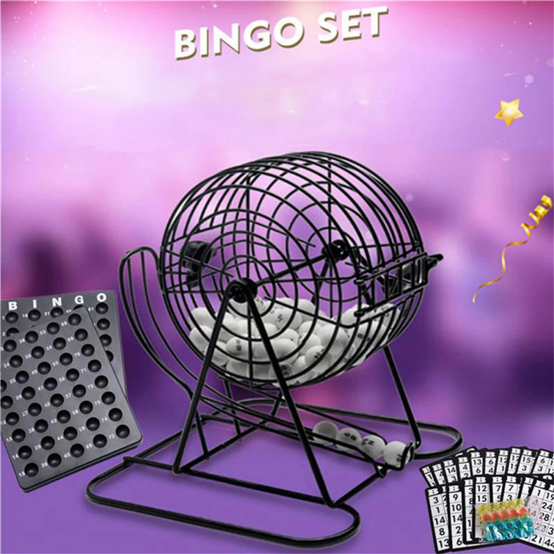 Party Games Large Groups - Conjunto de bingo de luxo, jogo