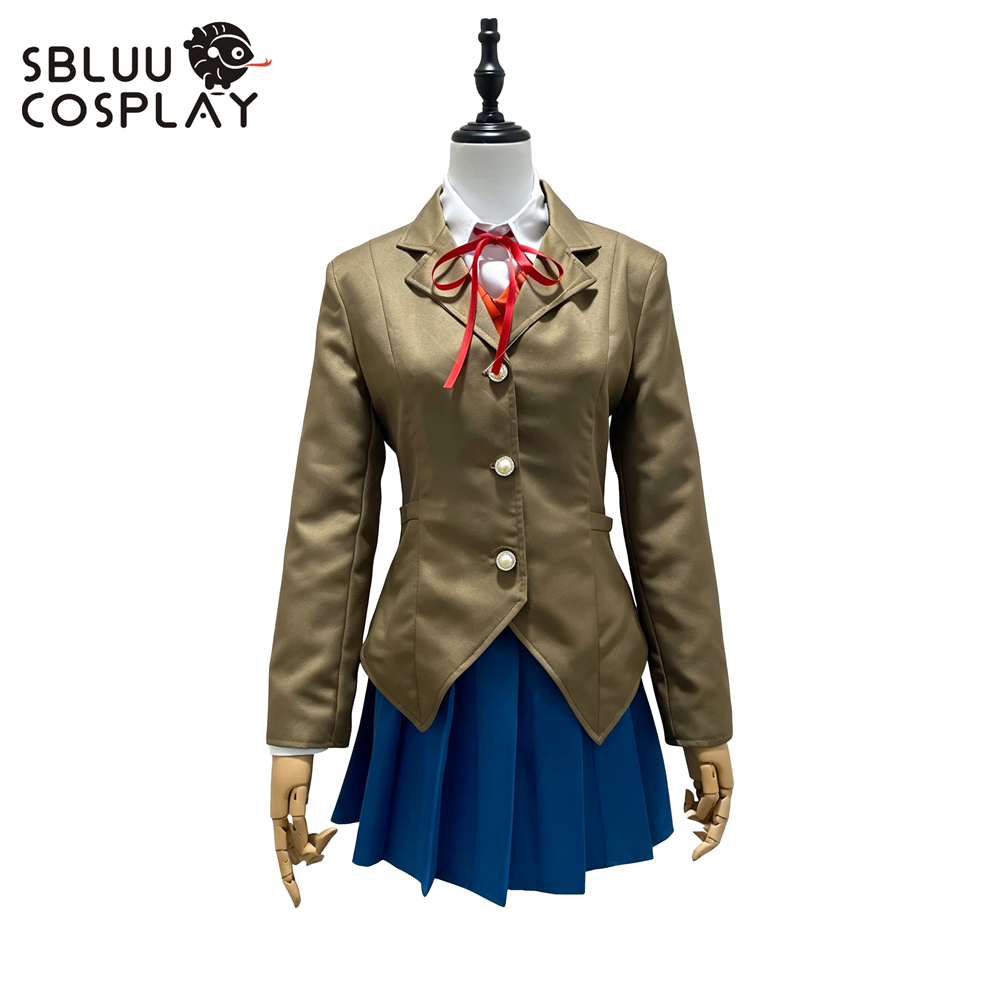 Party Games School - SBluuCosplay Game Cos Monika Fantasia de