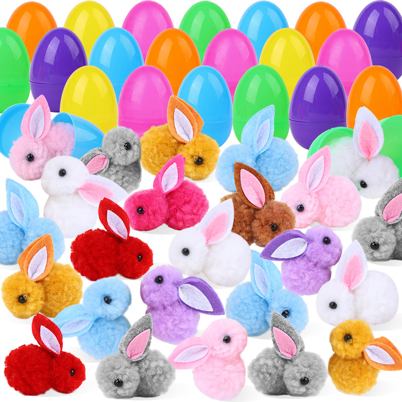 Party Games Easter Egg - 24/48 pçs bonito ovo de páscoa