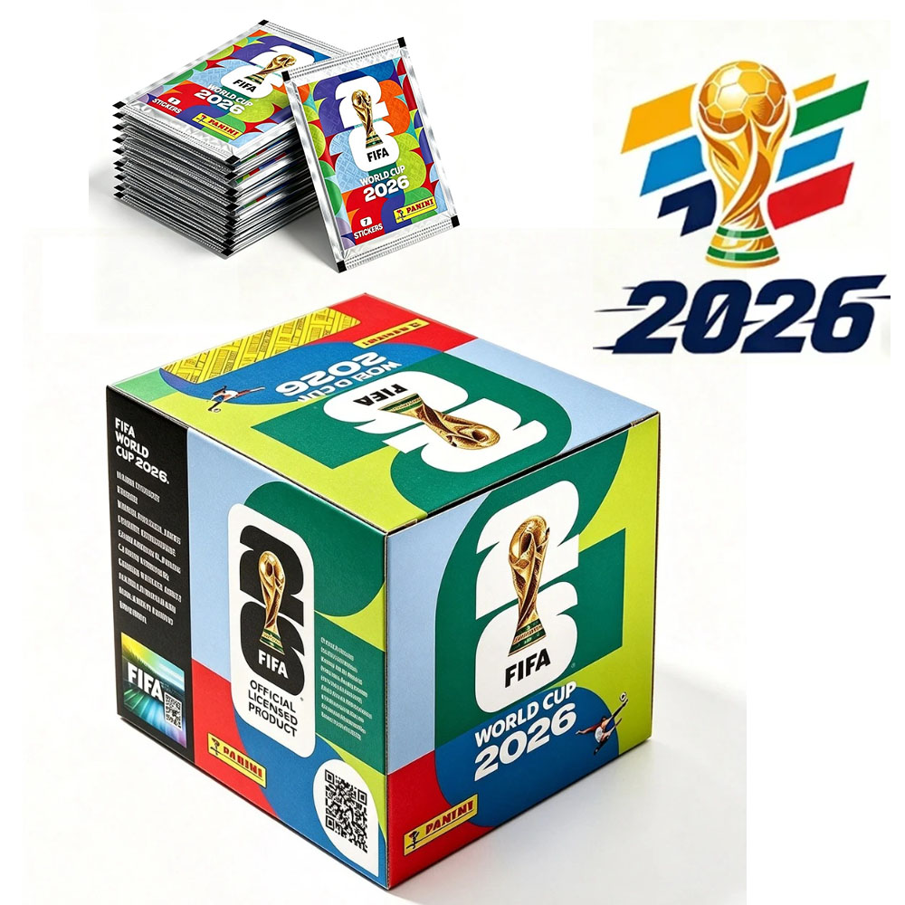 Party Games Box - Adesivos Originais Panini da Copa do