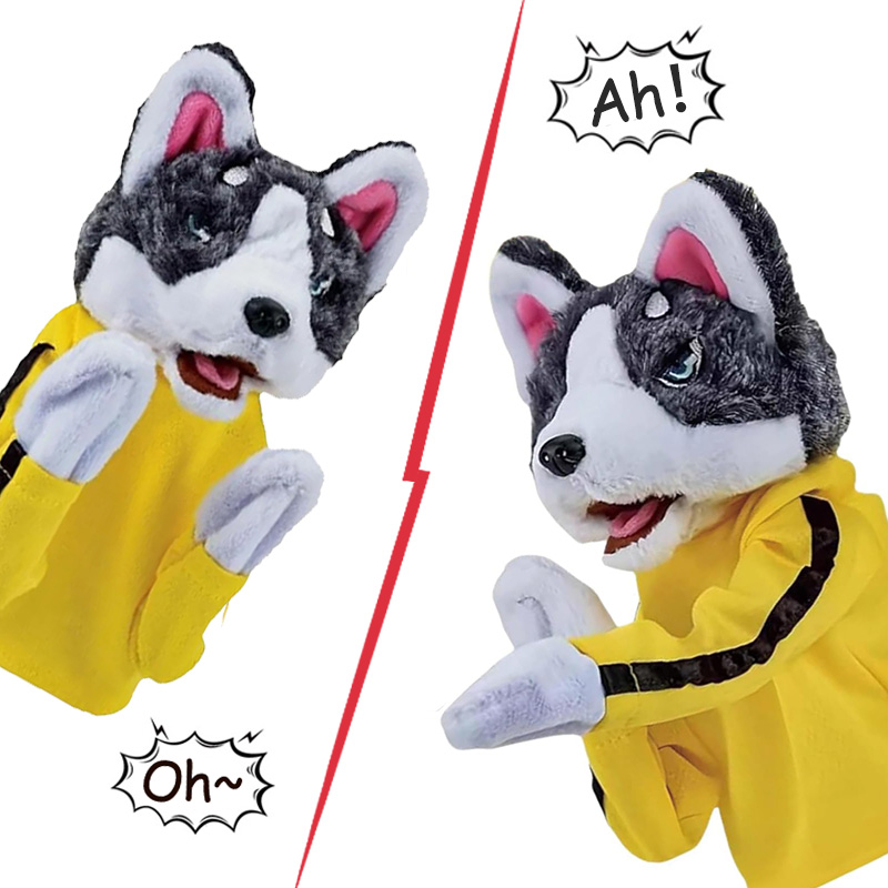 Party Games Quiz - Criança kung fu husky luvas brinquedo