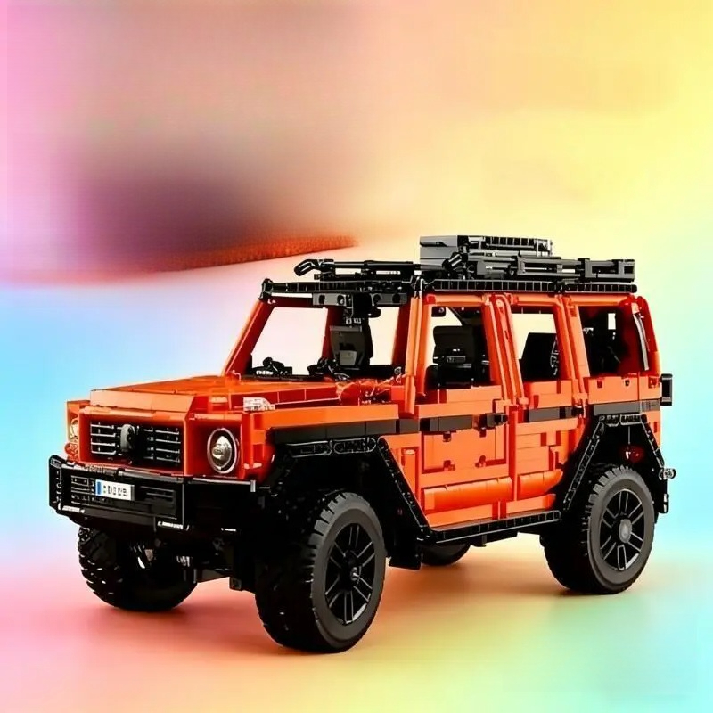 Party Games Birthday - Veículo off-road laranja G500 é adequado