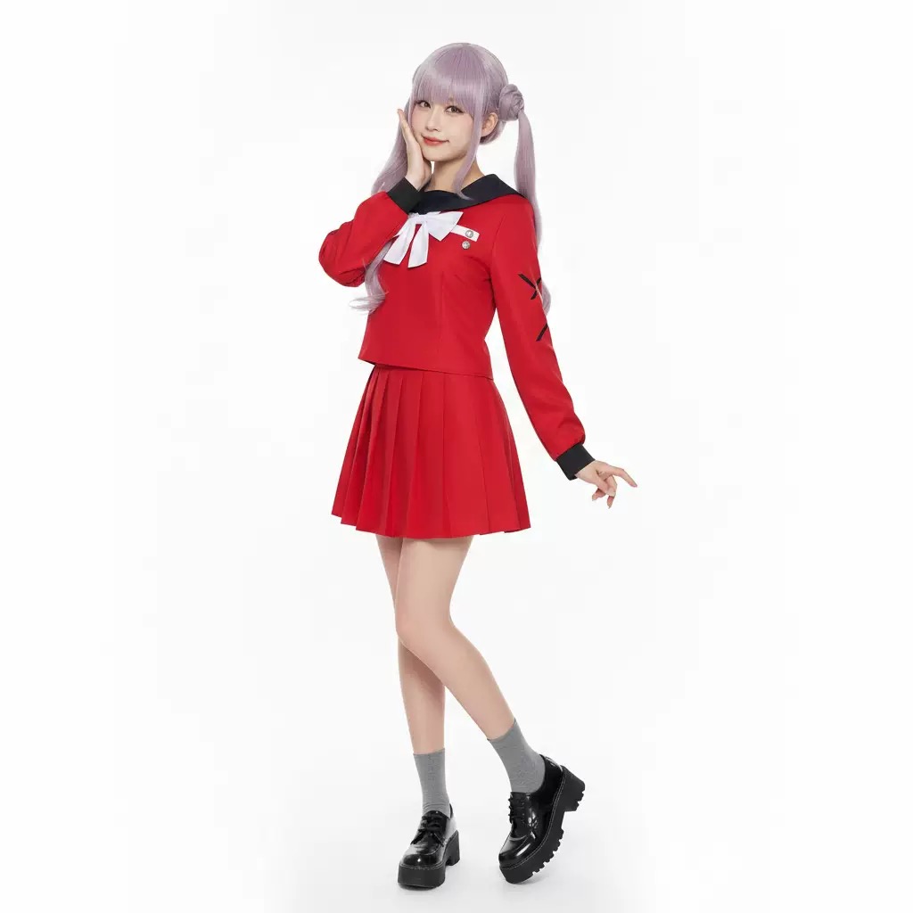 Peruca de Cosplay Kako Tsukumo - Party Games School avaliação e preço