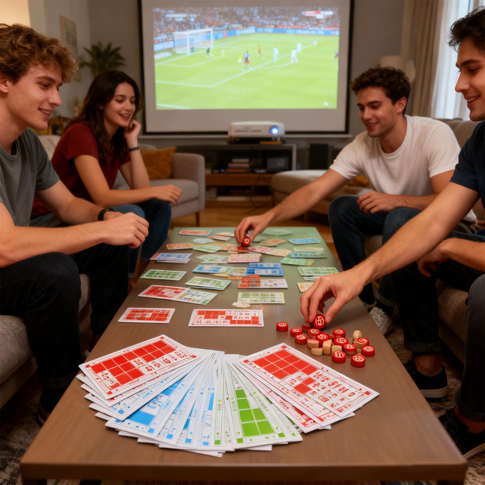 Conjunto de bingo engraçado vi - Party Games Large Groups avaliação e preço