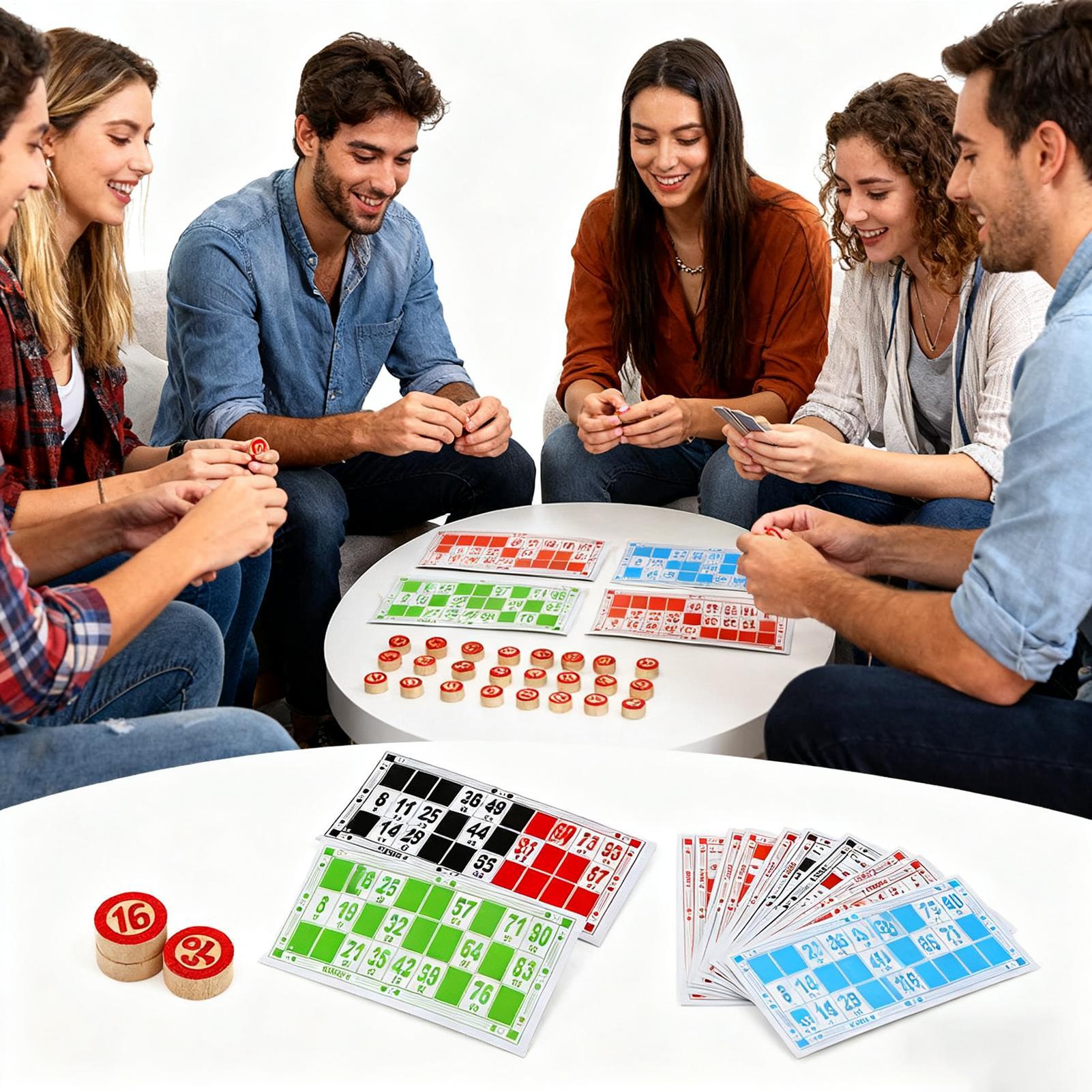 Conjunto de bingo engraçado vi - Party Games Large Groups avaliação e preço
