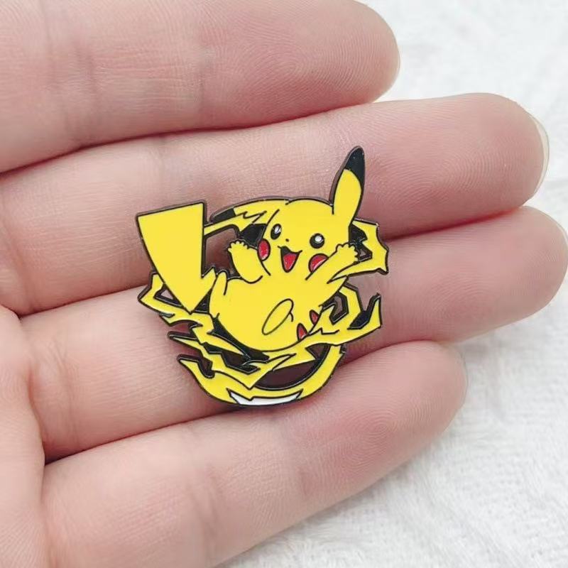 8 peças de broche de liga metá - Party Games Birthday avaliação e preço