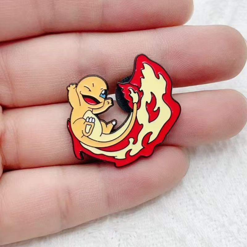 8 peças de broche de liga metá - Party Games Birthday avaliação e preço