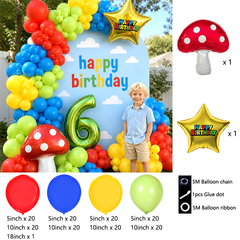 Conjunto de Balões em Forma de - Party Games Mario avaliação e preço
