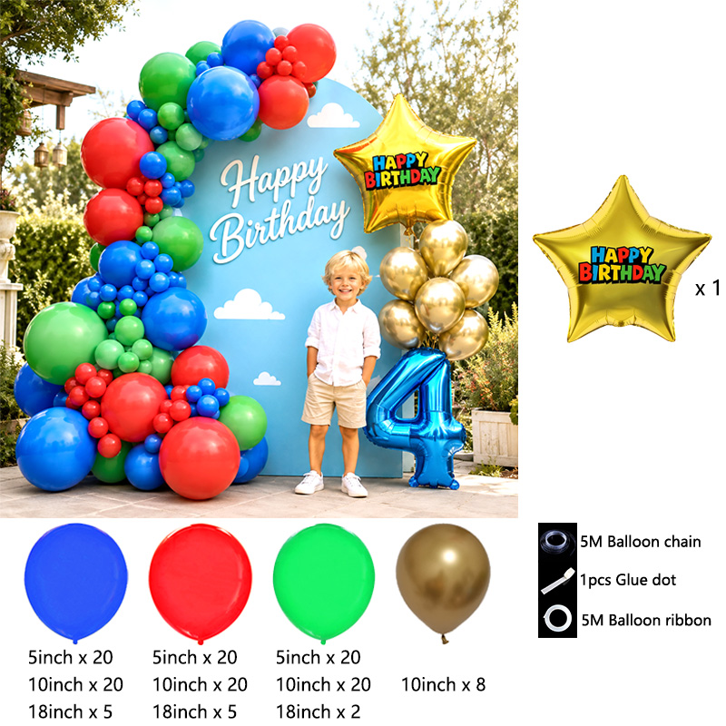 Conjunto de Balões em Forma de - Party Games Mario avaliação e preço