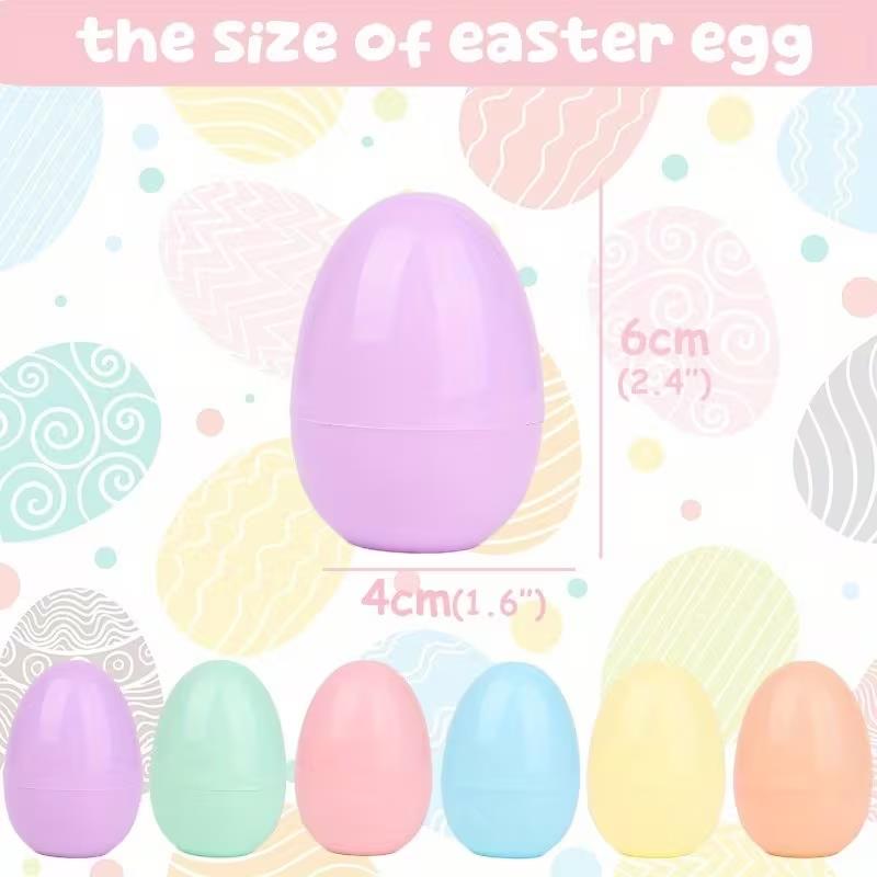 50 pçs macaron cor ovos de pás - Party Games Easter Egg avaliação e preço