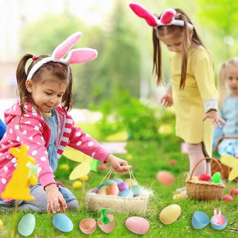 50 pçs macaron cor ovos de pás - Party Games Easter Egg avaliação e preço