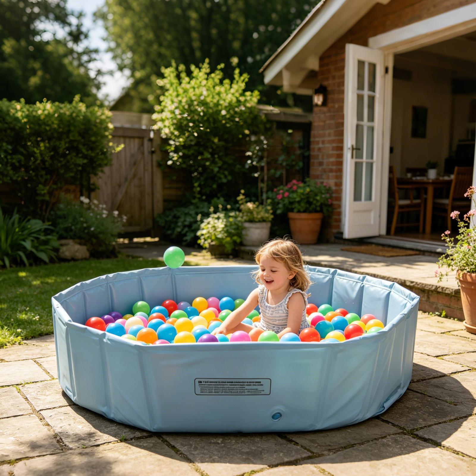 Piscina Dobrável Portátil para - Games Garden Party avaliação e preço