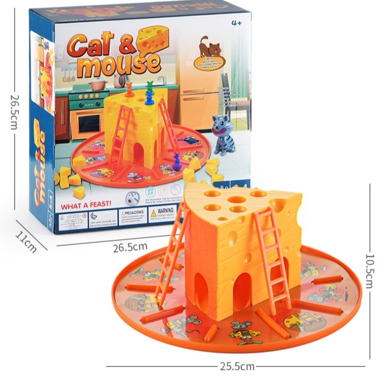 Jogo de Tabuleiro Gato e Rato: - Party Games Quiz avaliação e preço