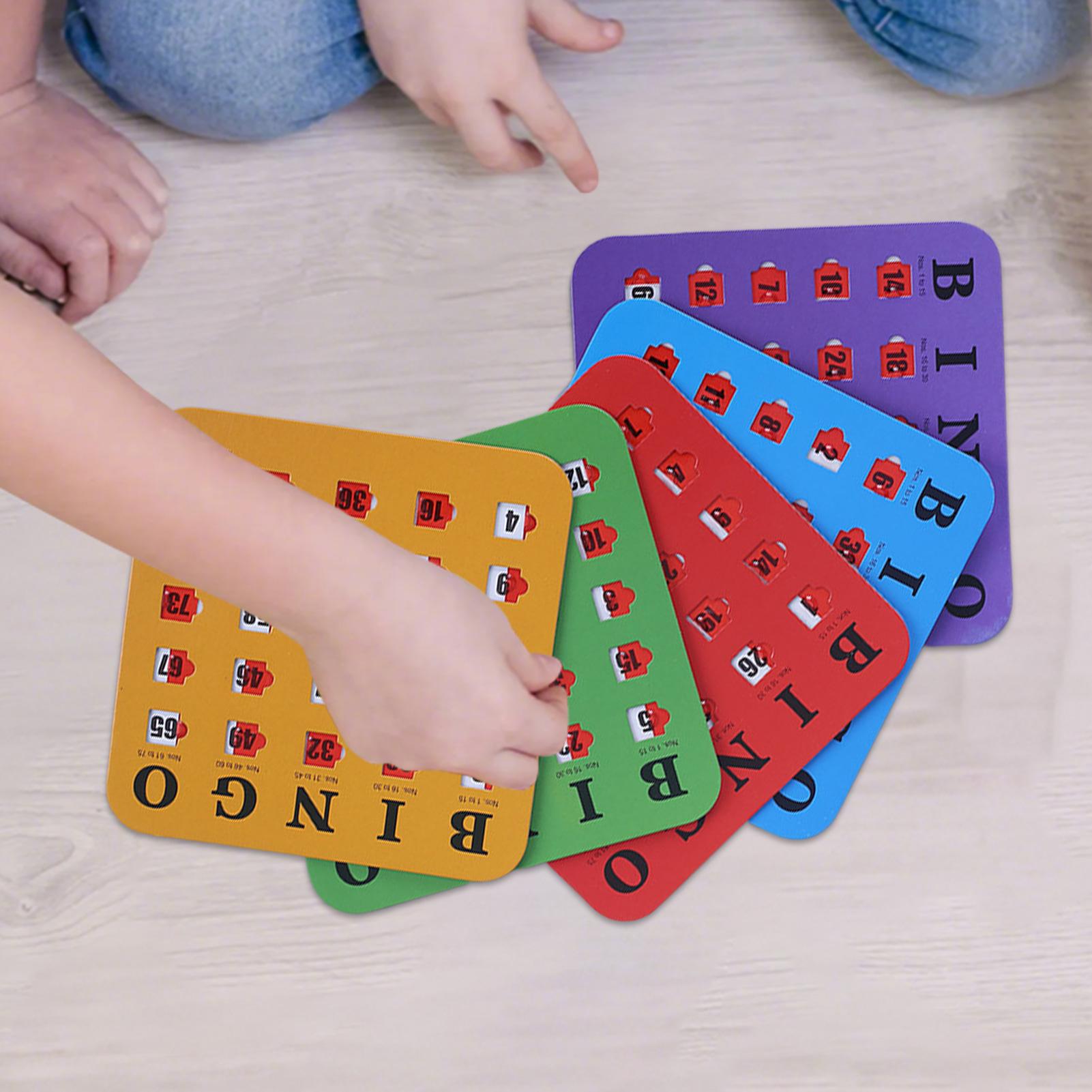 5 Cartas de Bingo com Impressã - Party Games Large Groups avaliação e preço