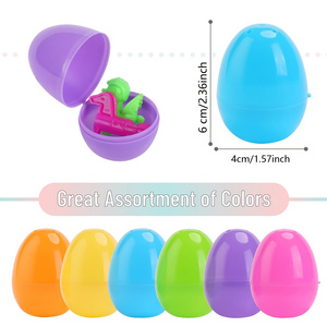 100PCS Ovos de Páscoa Plástico - Party Games Easter Egg avaliação e preço
