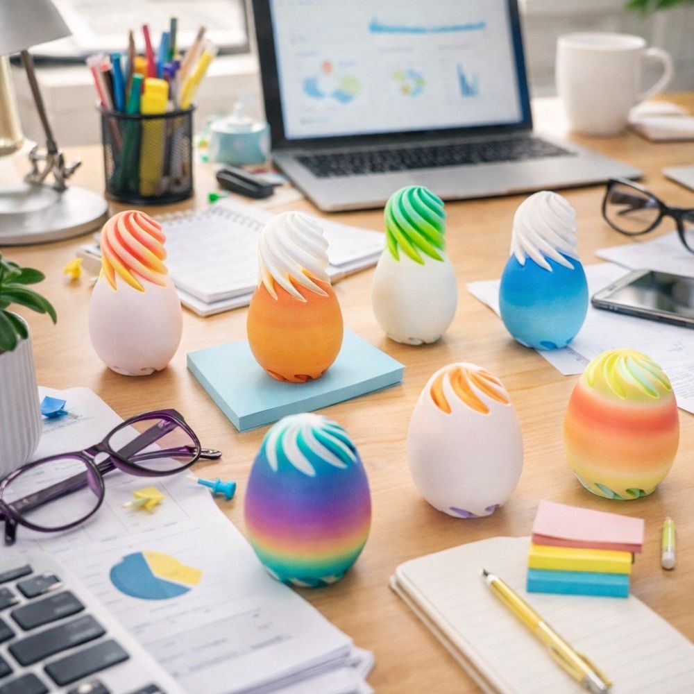 Ovo Espiral de Páscoa Colorido - Party Games Easter Egg avaliação e preço
