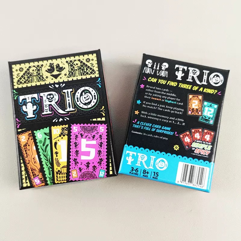 Trio, Family Card Gameon, list - Party Games List avaliação e preço