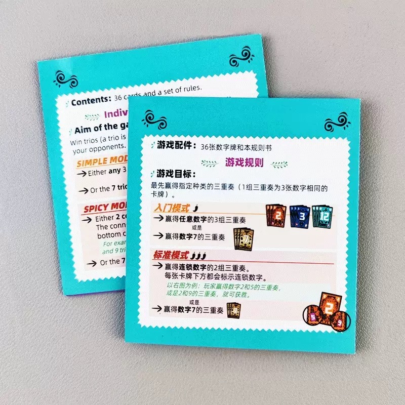 Trio, Family Card Gameon, list - Party Games List avaliação e preço