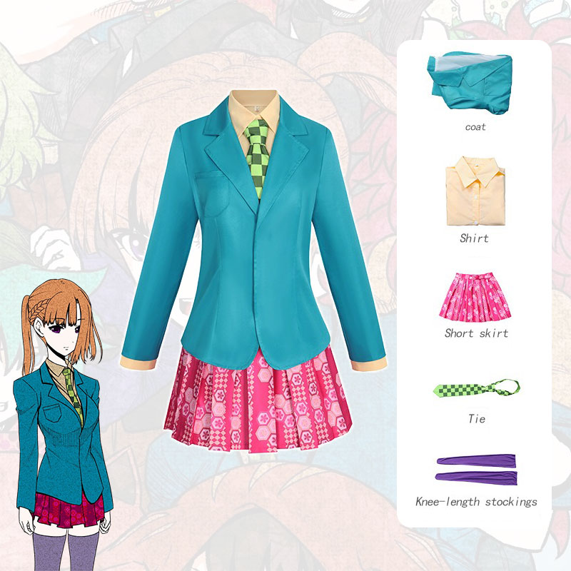 Fantasia Cosplay Chidouin Sara - Party Games School avaliação e preço