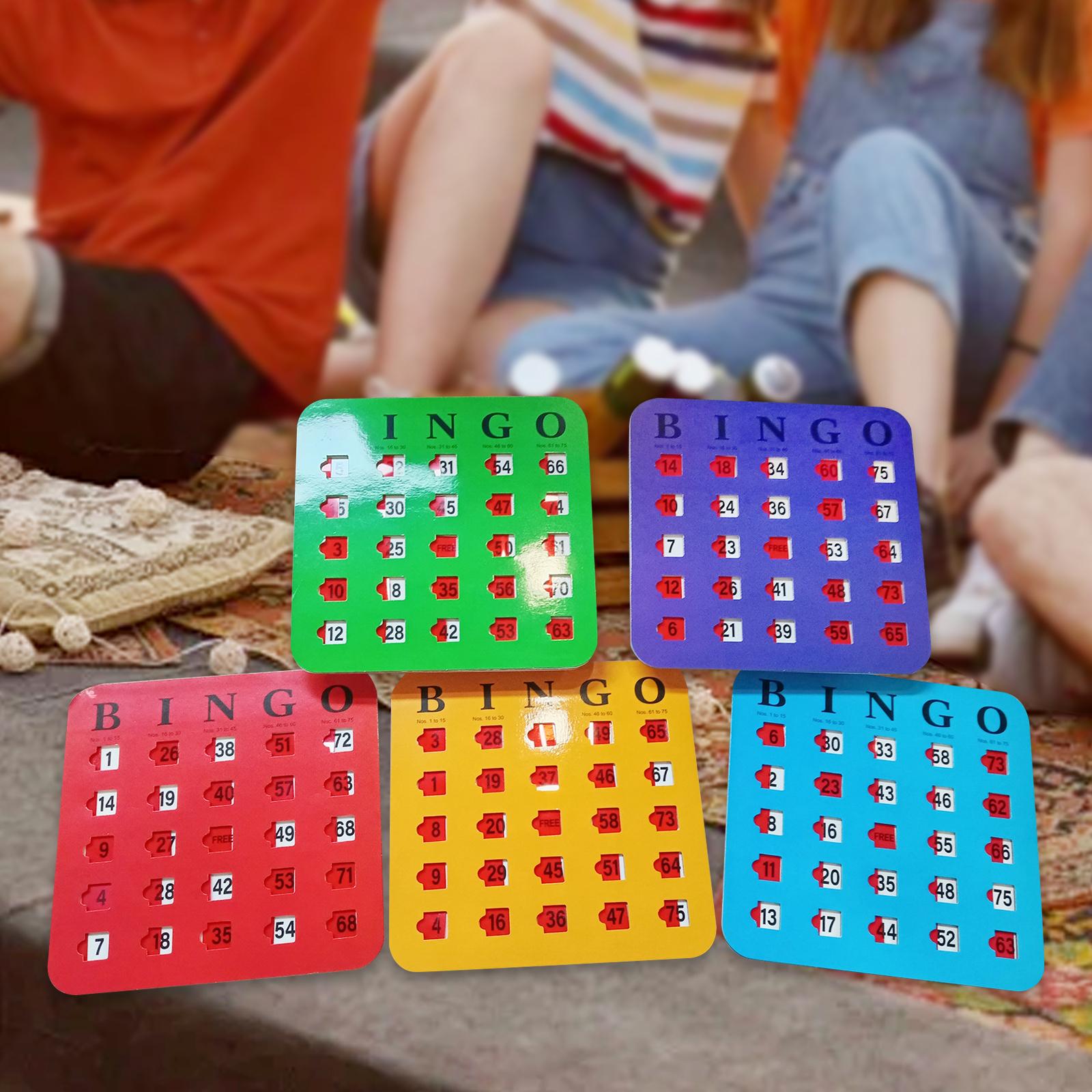 5 peças grande impressão bingo - Party Games Large Groups avaliação e preço