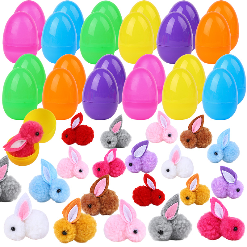 24 Peças de Ovos de Páscoa Fof - Party Games Easter Egg avaliação e preço