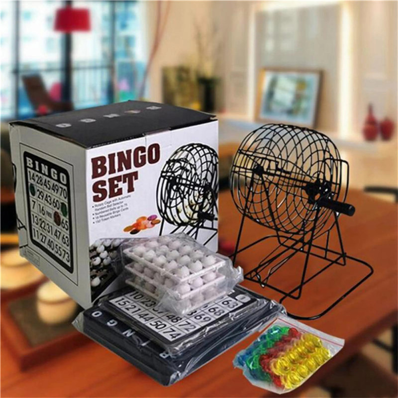 Conjunto de bingo de luxo, jog - Party Games Large Groups avaliação e preço