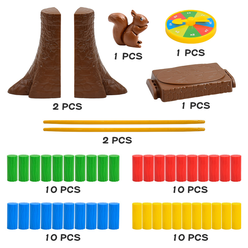 Jogo de Equilíbrio com Esquilo - Party Games Quiz avaliação e preço