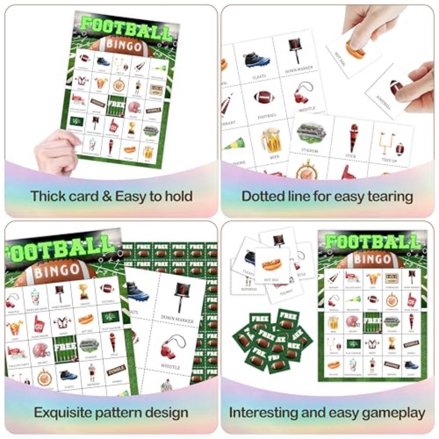 Cartas de Jogo de Bingo para F - Party Games Large Groups avaliação e preço