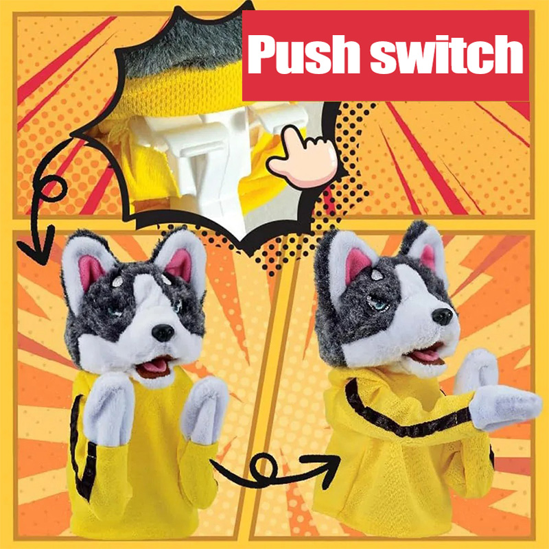 Criança kung fu husky luvas br - Party Games Quiz avaliação e preço