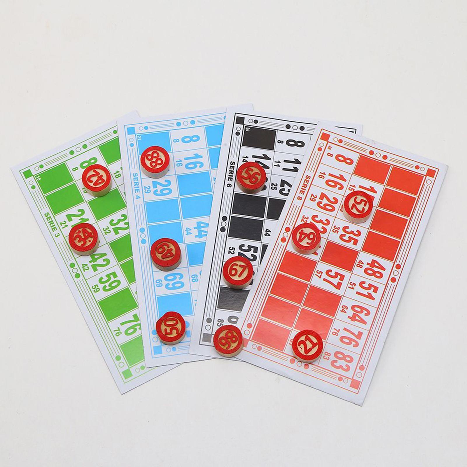 Jogo de cartas de bingo, brinq - Party Games Large Groups avaliação e preço